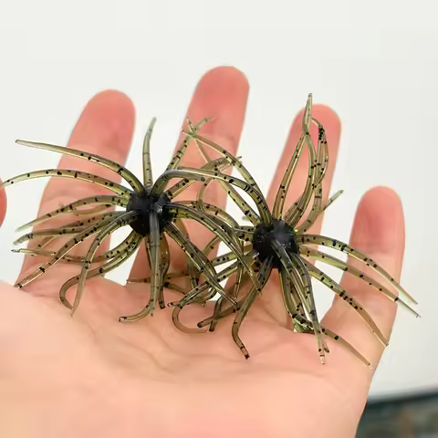 Sea Urchin Lure Fishing Lure Soft Lures Fishing Accessories Fishing Equipment Artificial Silicone Lu