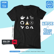 Engineer Dev Pack Software T-Shirt - Coding GitHub Cotton Combed 30s T-Shirt KAGE T-Shirt