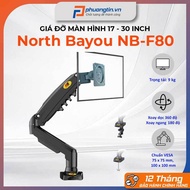 Genuine North Bayou NB-F80 monitor mount supports 17 - 30 inches
