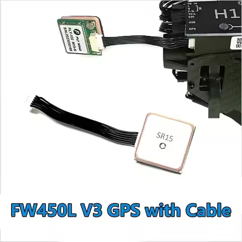 FLYWing FW450L V3 Helicopter GPS Module with Connect Cable Wire