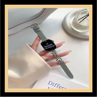 Retro Denim Strap For i Watch Band 41mm 38mm 40mm Metal Women Bracelet Strap For iWatch Ultra 8 7 SE
