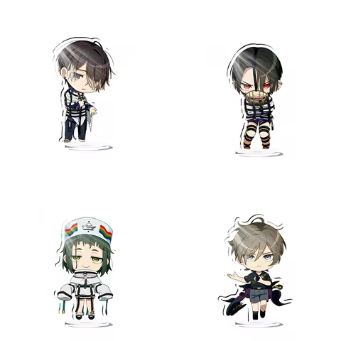 Anime MILGRAM 10cm Acrylic Stand Mikoto Kayano Fuuta Kajiyama Accessories Decor Gifts Tabletop Decor