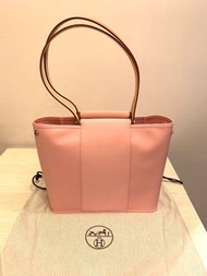 Hermes Cabag 32cm Rose Sakura Pink Toile Canvas 2 Way Tote Bag 帆布