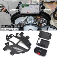 AK550 Premium New Motorcycle Accessories Phone Holder Stand GPS Navigation Plate Bracket  For Kymco 