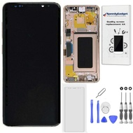 [Sunrise Gold Frame] for Samsung Galaxy S9+ Plus AMOLED LCD Digitizer Screen Touch Assembly Display