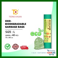 [Kakkak.com] Garbage Bags EcoCare Oxo-Biodegradable (Size: S / M / L)