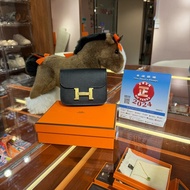 ✨持有正品正貨標籤公司✨Hermes Constance slim 黑金