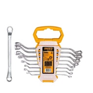 INGCO - HKSPA3088 - Set of 8 two-ring wrenches (6-22mm)