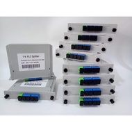 1x4 splitter Box Fiber Optical SC UPC PLC Splitter Cassette Box Card Inserting SC/UPC PLC splitter 1