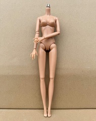 Original LULY Doll Body 8 Skin Tones High Quality Big Boobs 29CM 1/6 Replacement Body For Barbi/FR/I