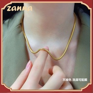 ทอง18k แท้อิตาลี ต่างหูโซ่ห้อย ทองคำแท้ 90% สร้อยคอกระดูกงู สร้อยคอวินเทจ สแตนเลส สร้อยคอทองคำแท้ครึ