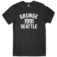 Grunge 1991 Seattle Mens Funny Unisex T-Shirt
