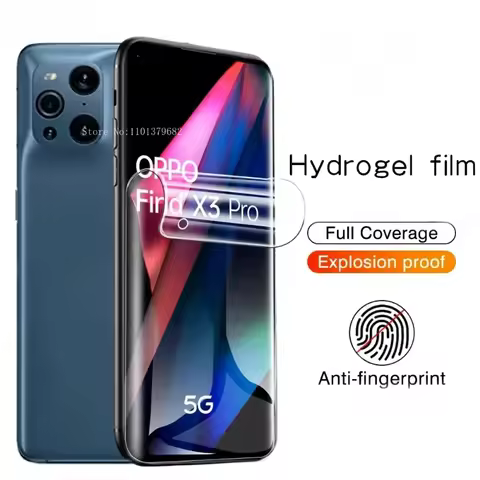 3PCS Soft Full Cover for OPPO Find X7Ultra Find X6 X5 Pro X3 Lite X2 Neo X Hydrogel Film Phone Scree