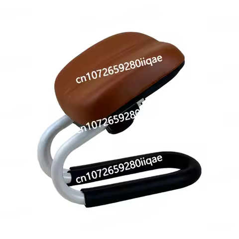 Stool Adjustable Height Metal Kneeling Stool Non-slip Leg Sleeve Ergonomic Kneeling Chair