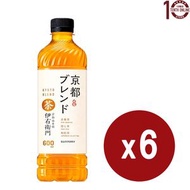 三得利 - Suntory 三得利＊[日本綠茶]-伊右衛門京都混合綠茶 - 6樽 x 600亳升 (新舊包裝隨機發送)
