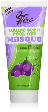 Facial Masque, Grape Seed Peel-Off, 6 Oz Queen Helene Facial Masque, Grape Seed Peel-Off, 6 Oz