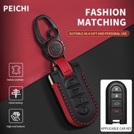 Cover Kunci Perodua Myvi 2018 - 2021 Alza Axia 2018 - 2022 Aruz Bezza 2018 - 2026 Cowhide Car Key Ca