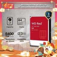 Western Digital WD Red | Red Plus 1TB | 2TB | 3TB | 4TB | 6TB | 8TB | 10TB | 12TB 3.5" NAS SATA Hard