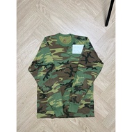 (Size XS) Chest 17 Length 26.5 Authentic US Army Navy Air Force USMC Camouflage T-Shirt Printed With