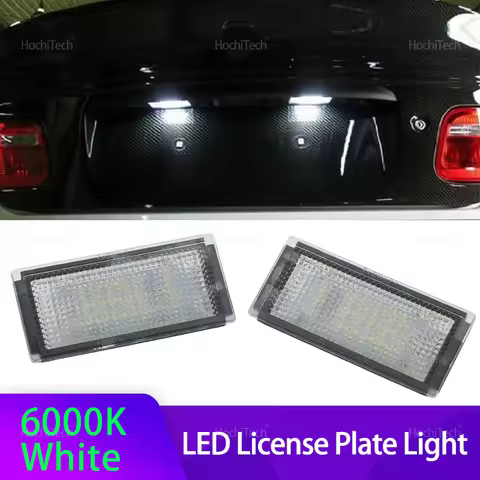 2pcs LED License Plate Light Canbus Number Lamp No Error for BMW 3 Series E46 2-Door M3 1998-2003 51