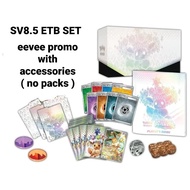 Pokemon Card TCG : SV8.5 Prismatic Evolution eevee ETB set with accessories (no packs)100% Original 