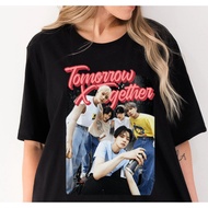 Txt Vintage Inspired Bootleg Tshirt Kpop Bias Shirt Promise Concert Outfit  Soobin, Yeonjun, Beomgyu