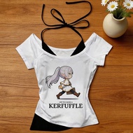Crop Top - '90s-'00s Korean Fashion Gyaru Kawaii T-Shirt