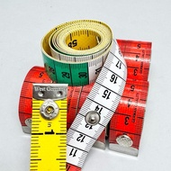 (1meter)￼tali tape button germany/tali ukur/tali jahitan/tali inci/pengukur/tape ukur