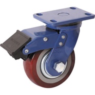 Loaded Super Heavy Duty Inch Crown Polyurethane 6 Silent Wheel PU Wheel kg 800 Caster Universal with