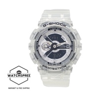 [Watchspree] Casio G-Shock for Ladies' 40th Anniversary CLEAR REMIX Limited Edition See-Through Resin Band Watch GMAS114RX-7A GMA-S114RX-7A