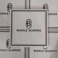 Hijab Buckle Scarves Exclusive Box Motif