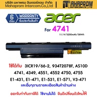 BATTERY NOTEBOOK (แบตเตอรี่โน้ตบุ๊ค) Acer Aspire AS10D61 AS10D3E AS10D41 Battery Notebook ใชได้กับรุ่น (Aspire 4333 4551 4625 4733 4741 4743 4750