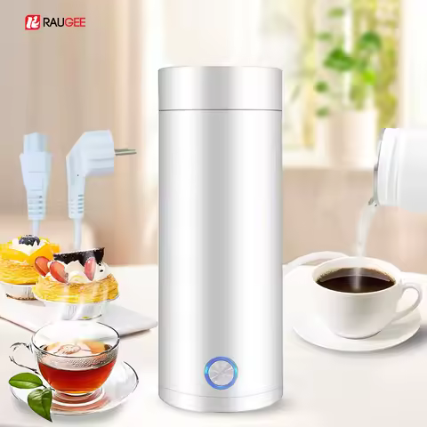 Electric Kettle Portable Travel Fast Boiling Tea Coffee Kettle 304 Stainless Steel Mini Baby Milk Wa