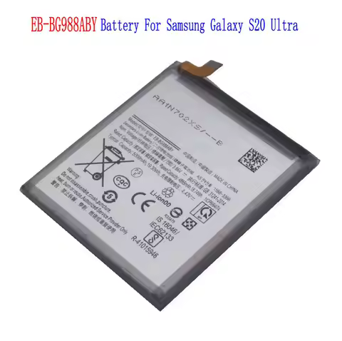 1x 5000mAh 19.3Wh EB-BG988ABY Battery For Samsung Galaxy S20 Ultra SM-G988B/DS SM-G988 SM-G988U SM-G