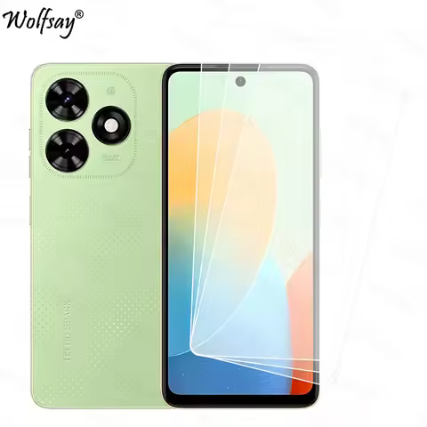 Transparent Glass For Tecno Spark Go 2024 Screen Protector For Tecno Spark Go 2024 Tempered Glass Fo