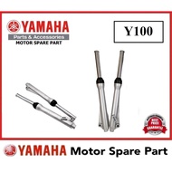 YAMAHA Y100 FRONT FORK ASSY 0 BATANG FORK DEPAN SET COMP Y-100 Y 100 Y100 SPORT YAMAHA