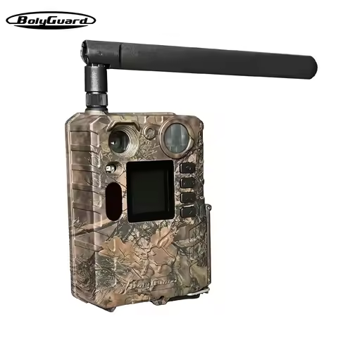 Trail Camera 4G LTE Cellular Hunting Cam, BolyGuard BG410-MS, 4K 37MP 940nm No-Glow IR Night Vision 