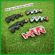 perodua model car myvi mg3 ativa alza axia dual vvti emblem logo accessories tampal asal cover logo