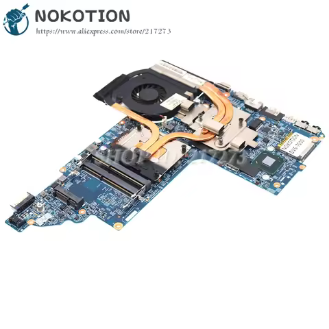NOKOTION Laptop Motherboard For HP Pavilion DV6-7000 DV6 682168-001 682170-001 MAIN BOARD HM77 DDR3 