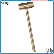 LUCKY-SUQI Hammer, Yellow Brass Gavel, Judge Auction Courtroom Gavel Company