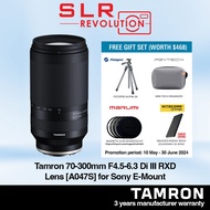 Tamron 70-300mm F4.5-6.3 Di III RXD Lens for Sony E / Nikon Z [3 Year Warranty]