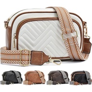 Beg Silang Badan untuk Wanita Beg Silang Badan Berlapis Kain Beg Silang Badan Bergaya Beg Bahu Kecil