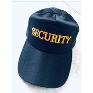 Black Security Cap