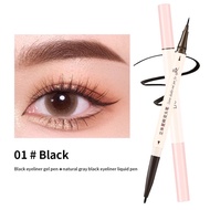 Bobeni ปากกาอายไลเนอร์ 2 in 1 กรีดตา ดอลลี่อาย เนื้อดี ติดทน กันน้ำ