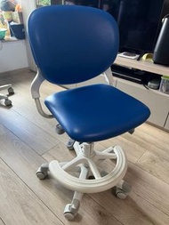 兒童升降書桌椅 藍色