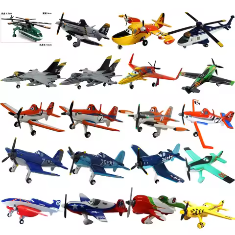 Planes Toys Dust Crophopper Skipper Dottie Ehsani Metal Diecast Fighter Aircraft Collectible Model P