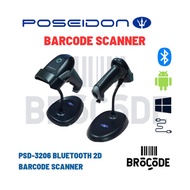 Poseidon PSD-3206 BLUETOOTH 2D BARCODE SCANNER QRCODE SCANNER