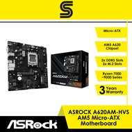 ASROCK A620AM-HVS AM5 Micro-ATX Motherboard