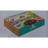 Dus box kotak kue Donat 27x18,5x5,5 Dijual satuan lembar
