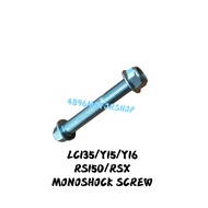 MONOSHOCK SCREW YAMAHA Y15ZR Y16ZR LC135 RS150 RSX MONO SKRU STANDARD Y15 Y16 LC 135 RS 150 RSX150
